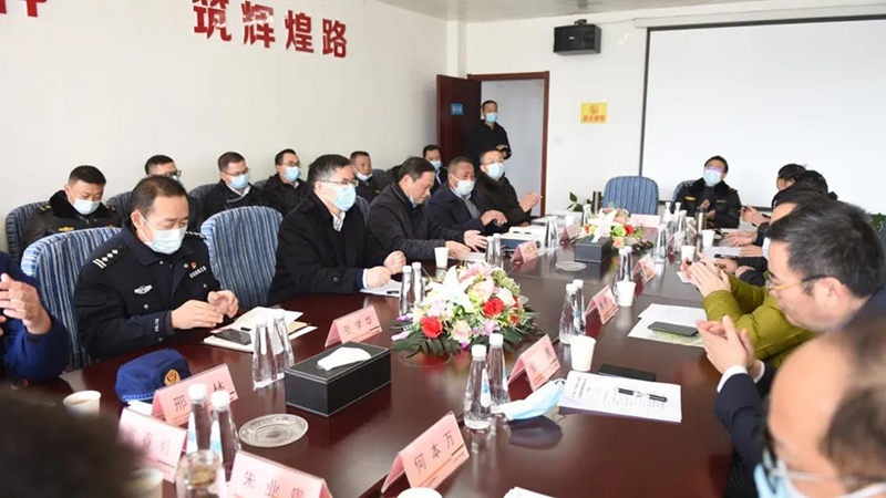 越秀（湖北）大广南高速成功举办长大隧道危化品运输交通事故应急演练