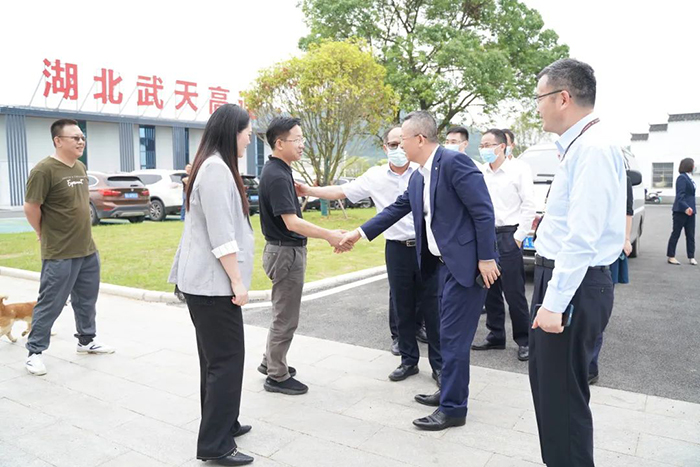 越秀交通李锋董事长调研湖北公司并宣贯战略及文化