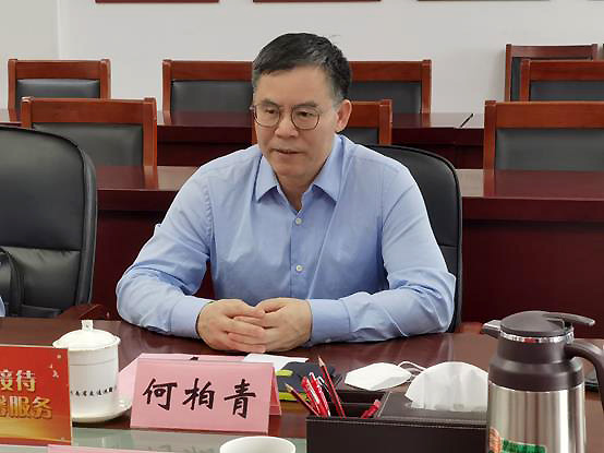 公司党委书记、总经理何柏青带队拜访河南省交通厅、河南省交投集团