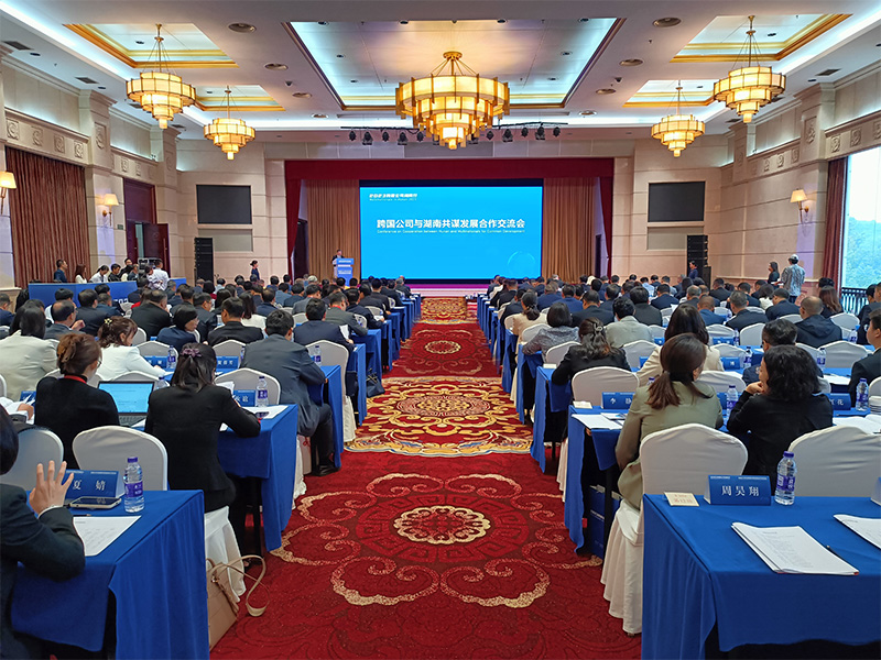 公司潘勇强副总经理应邀参加2023跨国公司湖南行活动