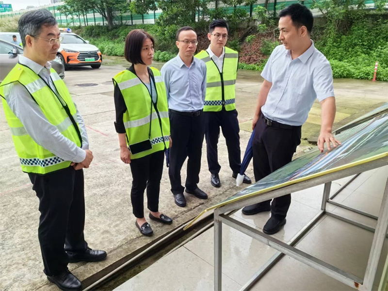 刘艳董事长到北二环检查督导安全生产工作