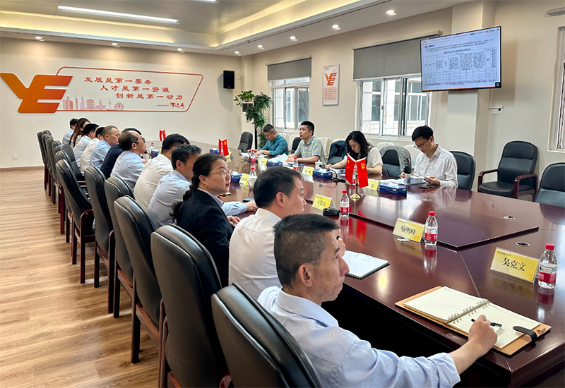 越秀集团党委副书记、董事韦黎明带队赴越秀（湖北）公司调研指导工作