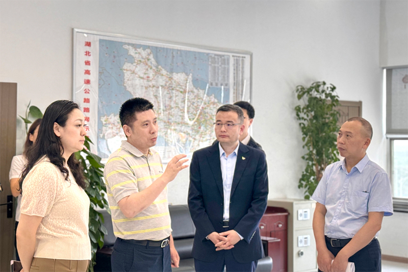 越秀集团党委副书记、董事韦黎明带队赴越秀（湖北）公司调研指导工作